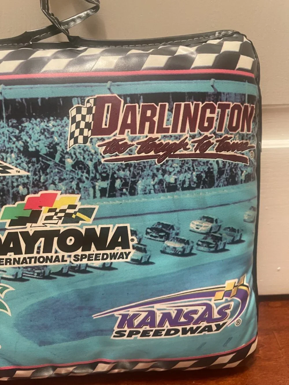 Vintage NASCAR Stadium Seat Cushion